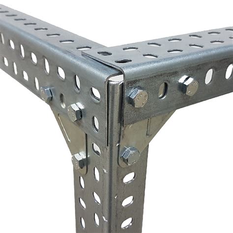 galvanised slotted angle iron uk.